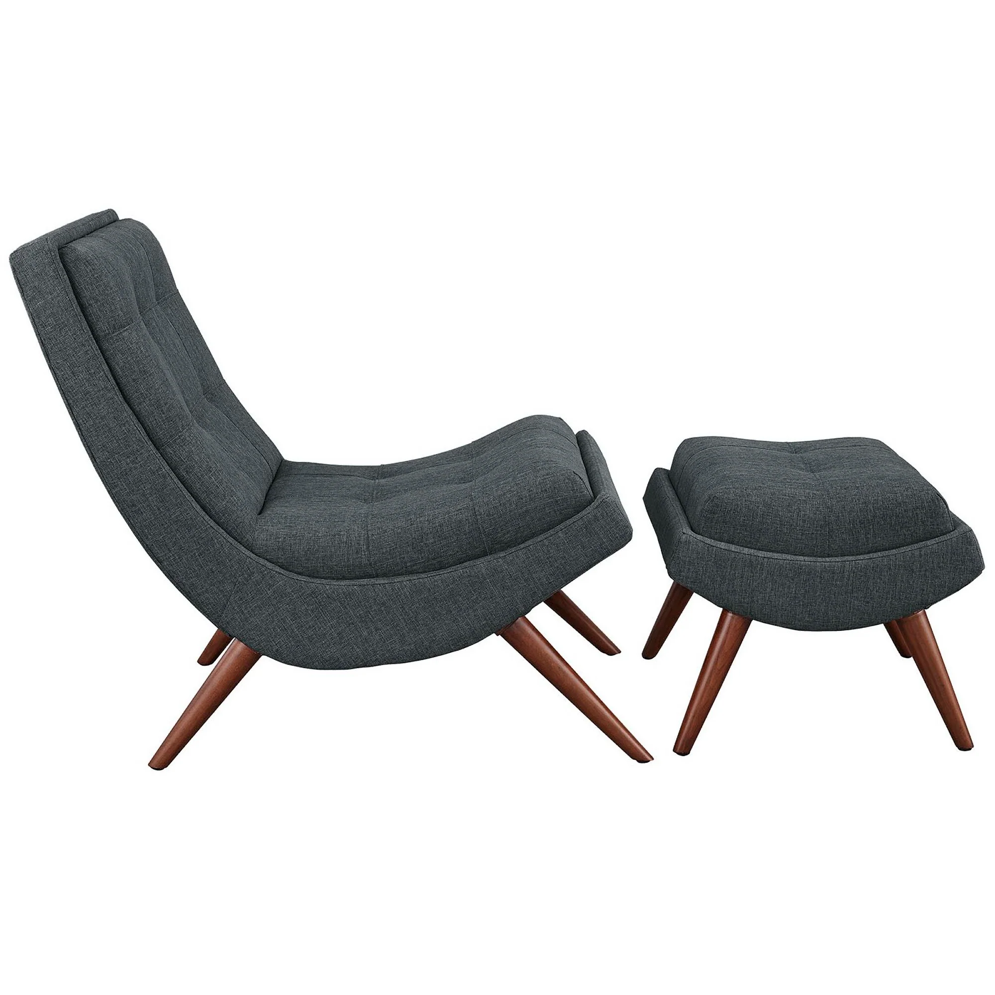 Ramp Upholstered Fabric Lounge Chair Set by Modway - Image 2