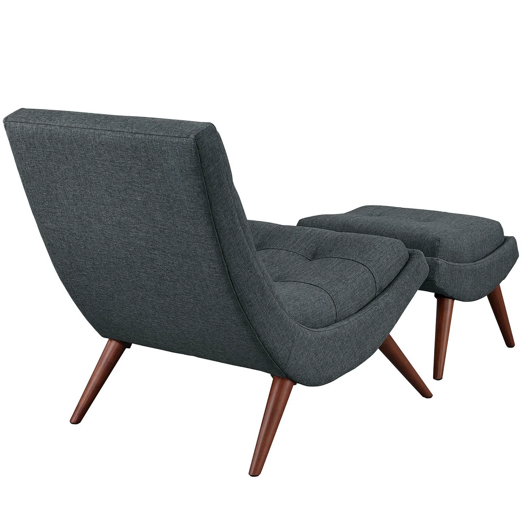 Ramp Upholstered Fabric Lounge Chair Set by Modway - Image 3