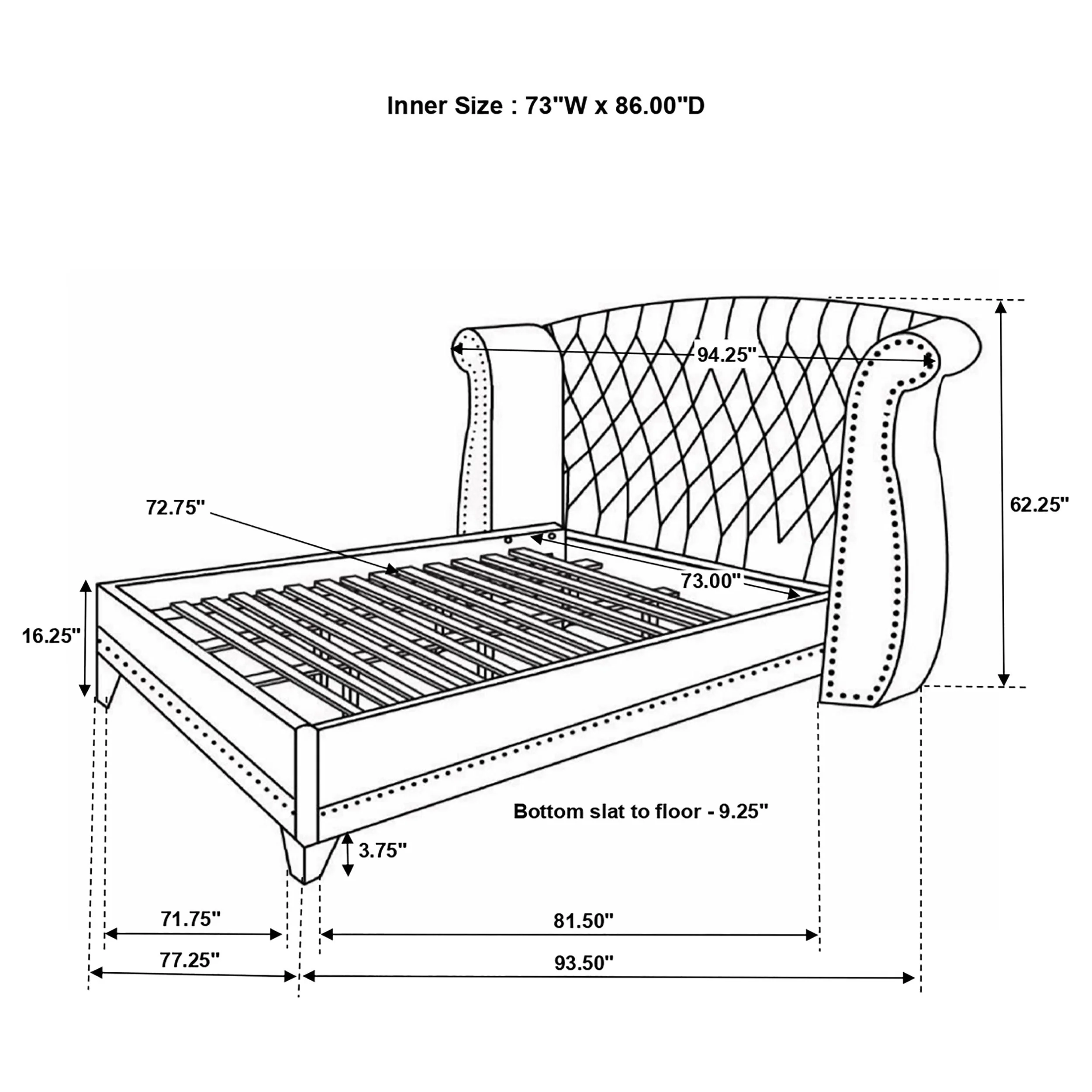 Randall White 5-Piece Queen Bedroom Set - Image 15
