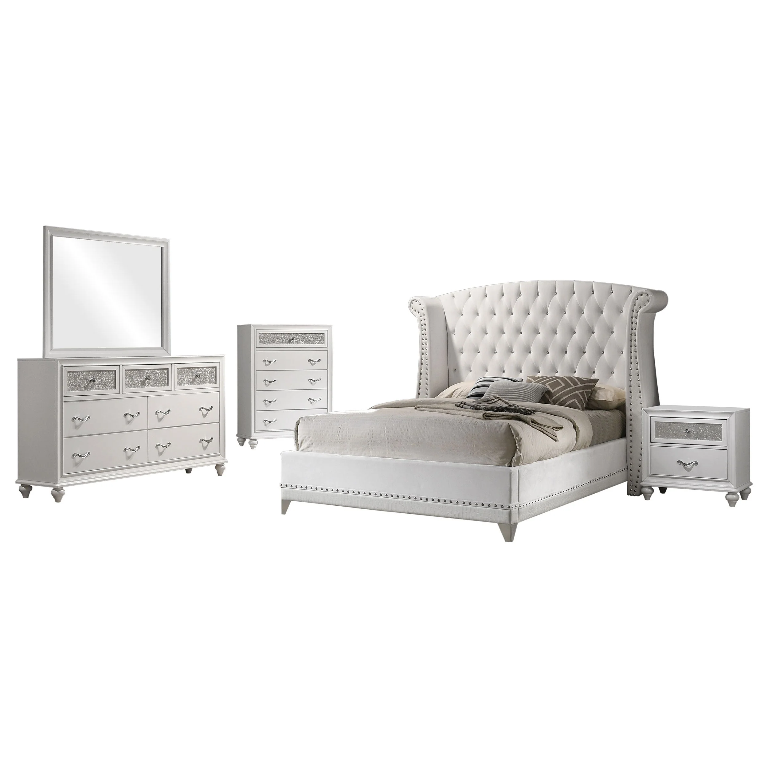 Randall White 5-Piece Queen Bedroom Set - Image 2