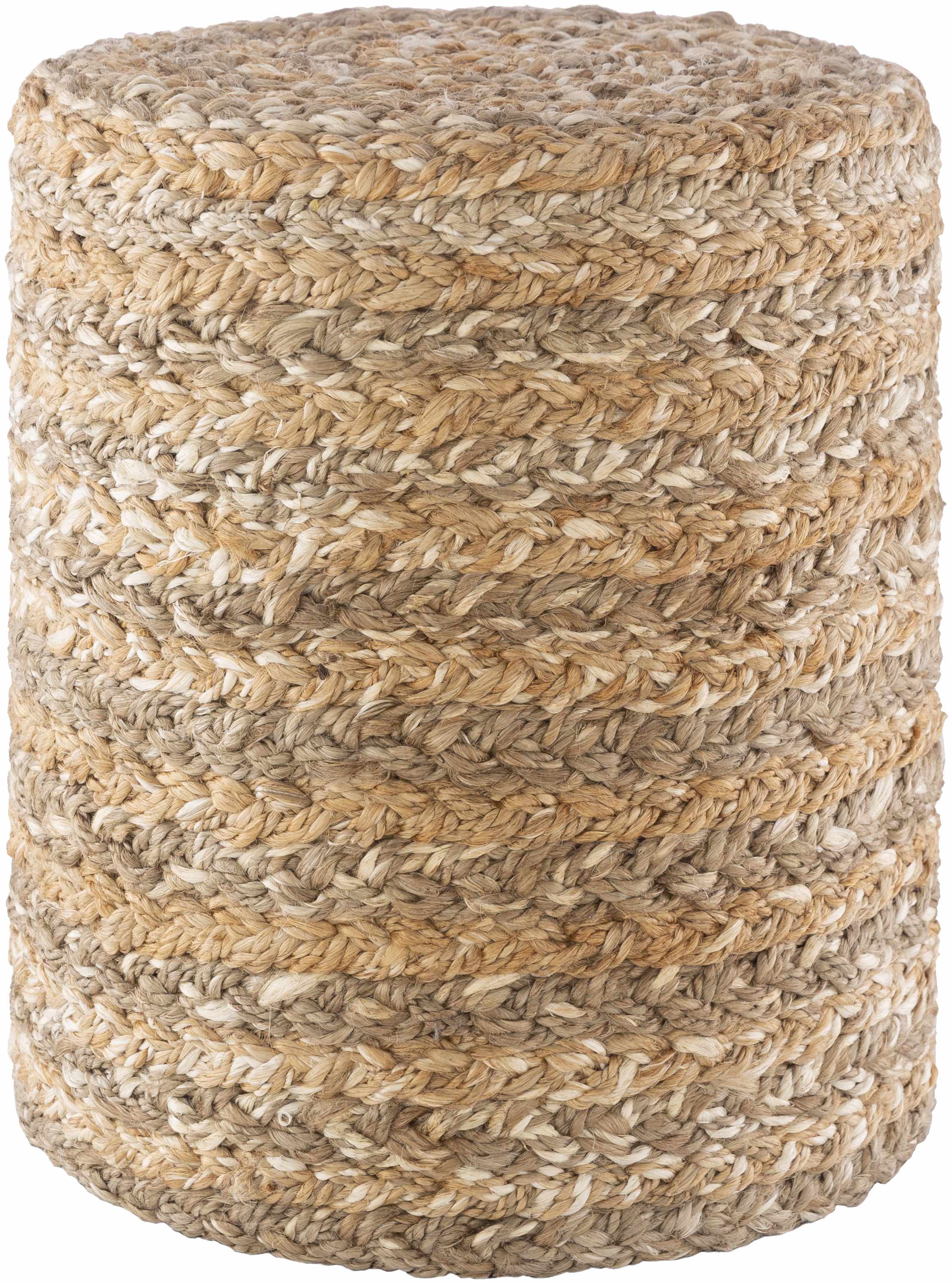 Ranskill Cotton Knitted Pouf - Image 2