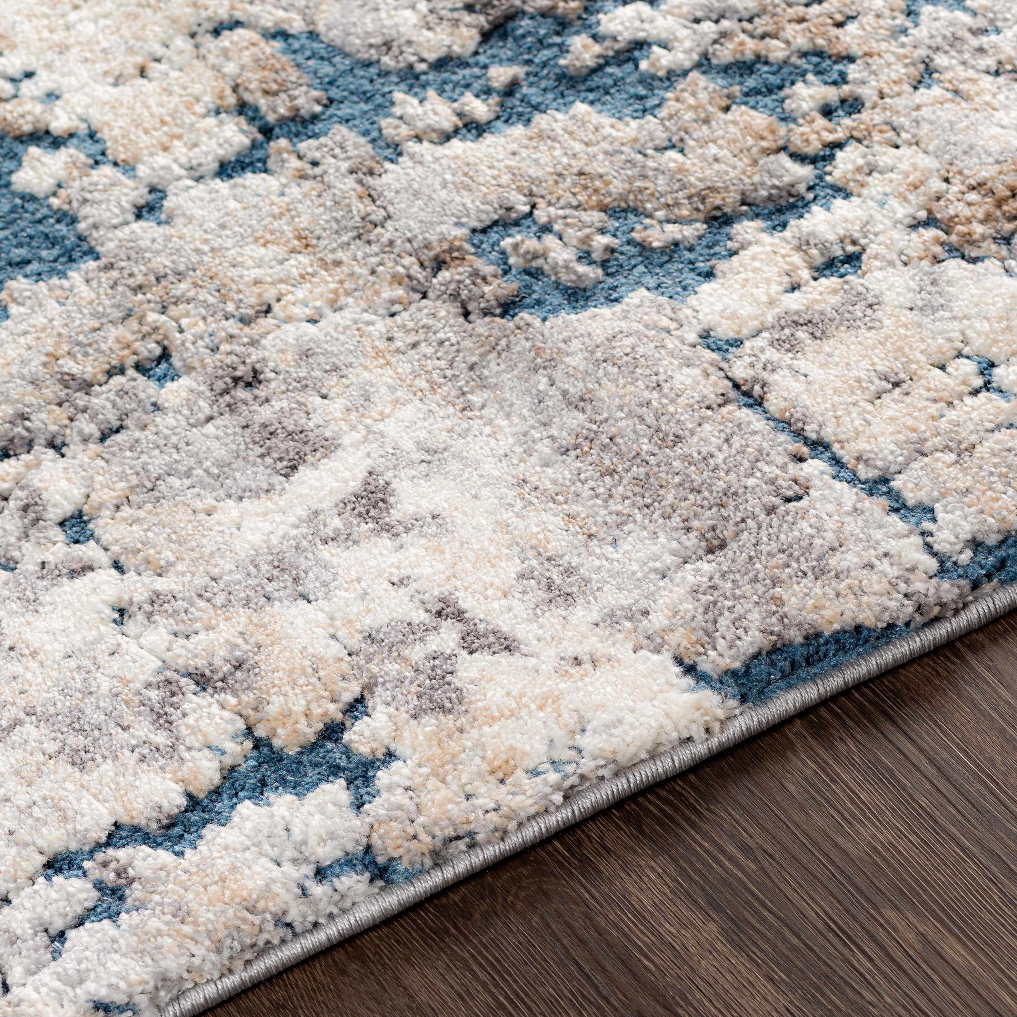 Ratho Rock Pattern Thick Rug - Image 3