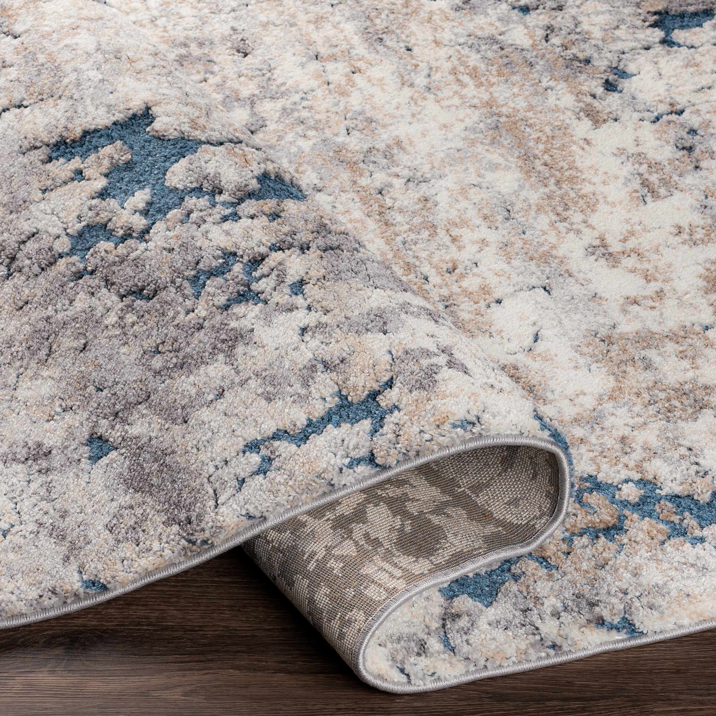 Ratho Rock Pattern Thick Rug - Image 8