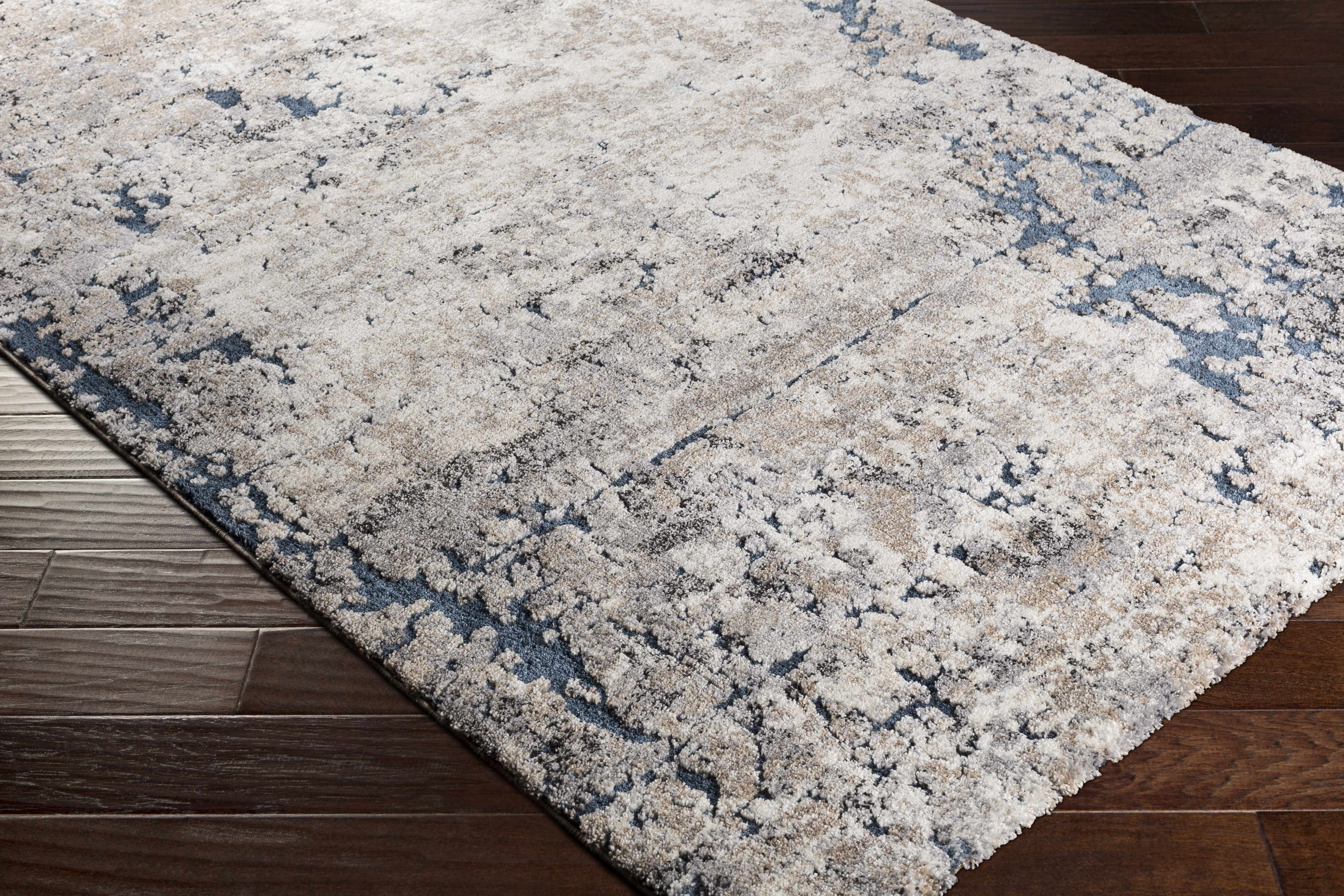 Ratho Rock Pattern Thick Rug - Image 9