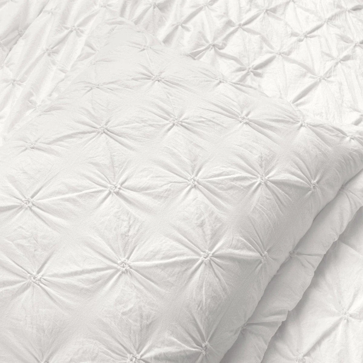 Ravello Pintuck 3 Piece Duvet Cover Set - Image 23