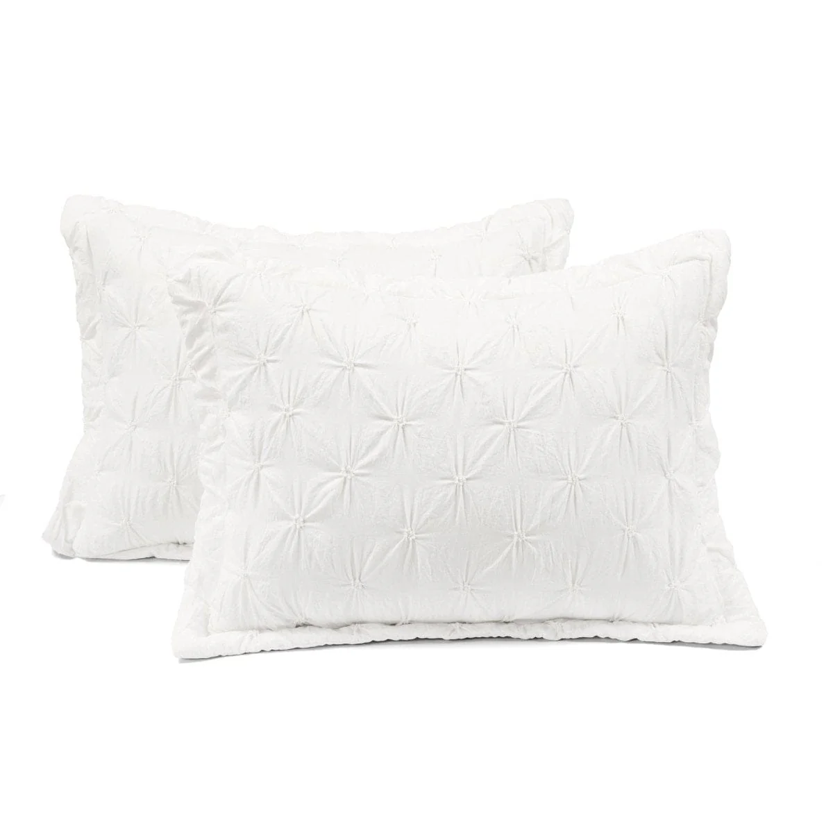 Ravello Pintuck 3 Piece Duvet Cover Set - Image 25