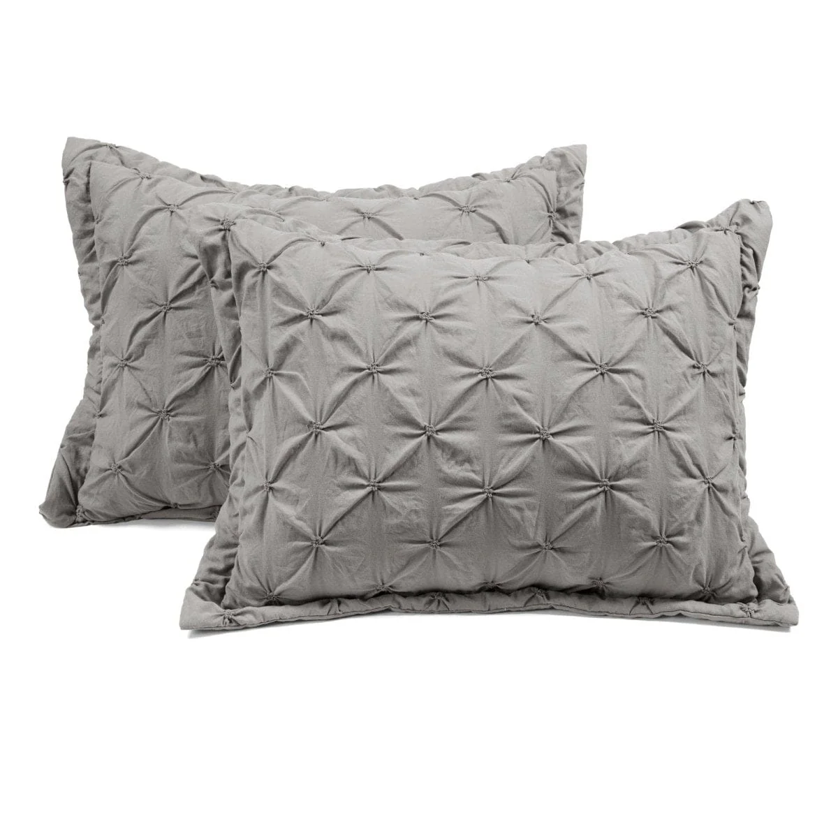 Ravello Pintuck 3 Piece Duvet Cover Set - Image 32
