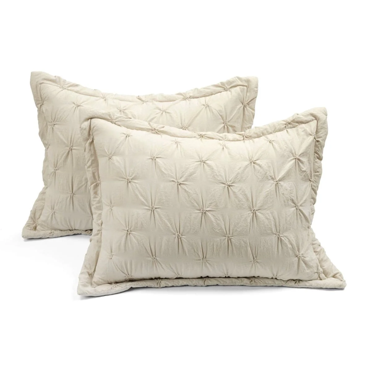 Ravello Pintuck 3 Piece Duvet Cover Set - Image 39