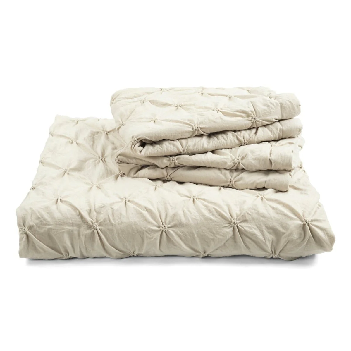 Ravello Pintuck 3 Piece Duvet Cover Set - Image 40