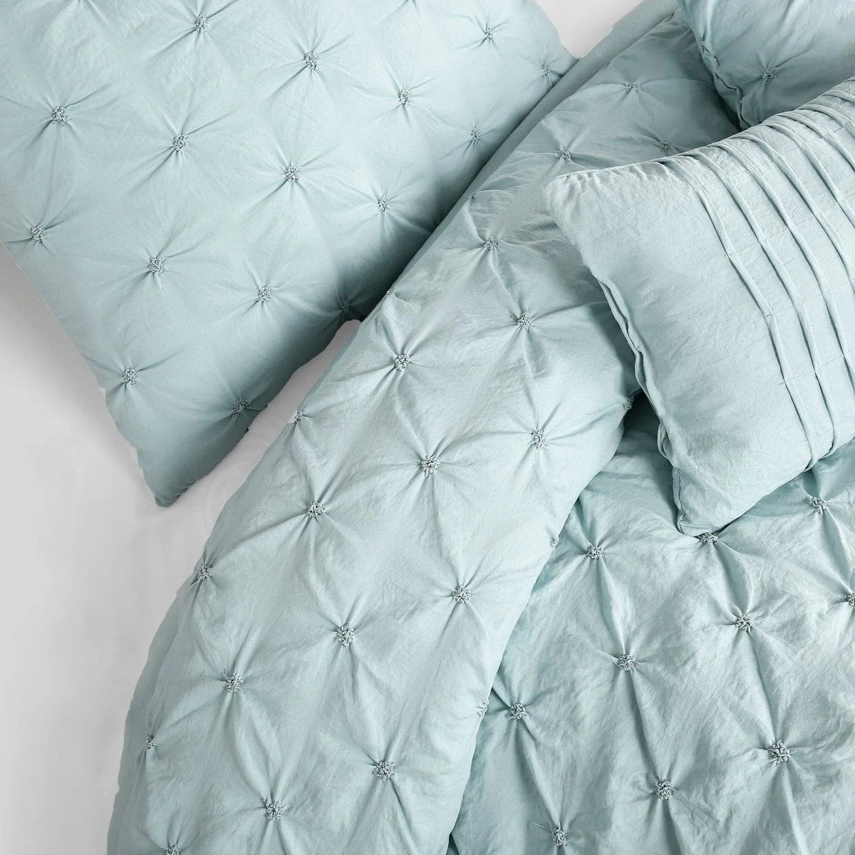 Ravello Pintuck 5 Piece Comforter Set - Image 20