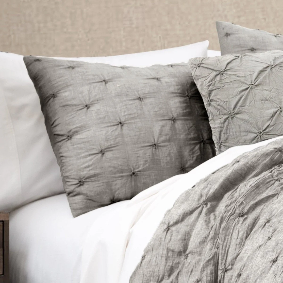 Ravello Pintuck 5 Piece Comforter Set - Image 22
