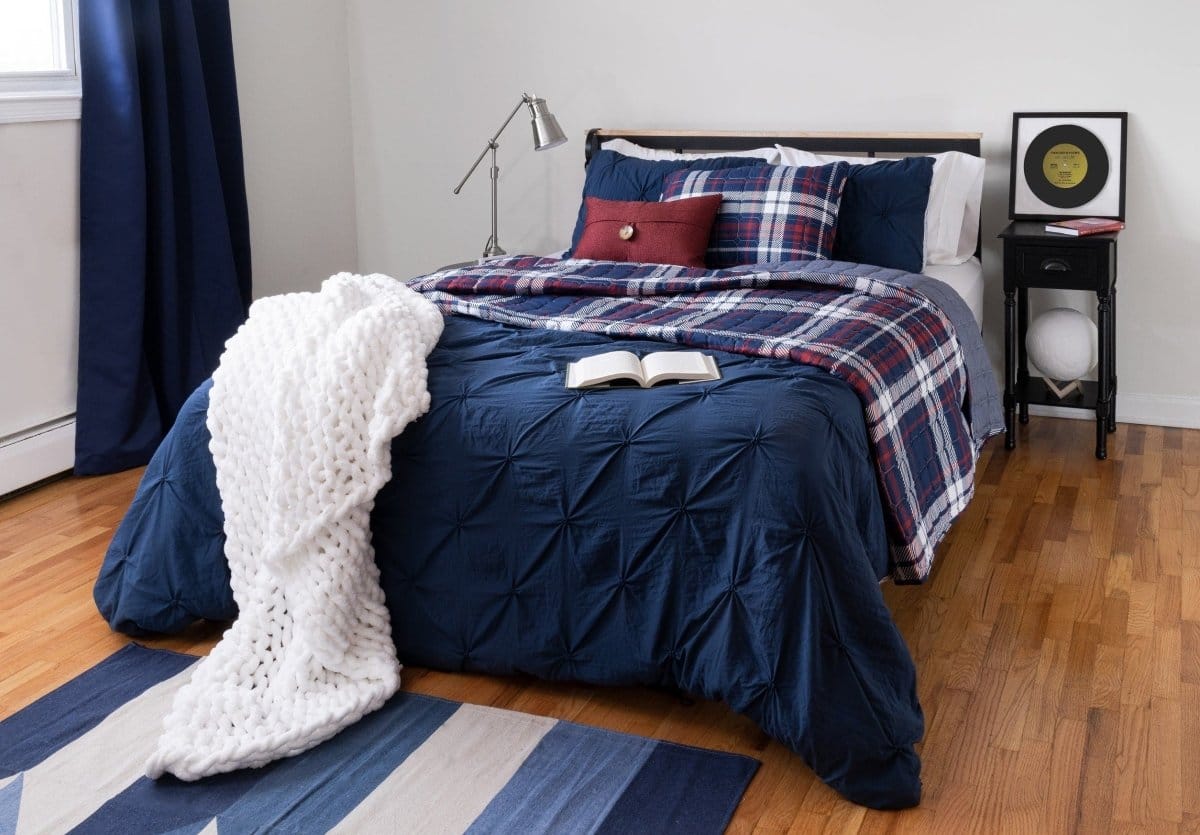 Ravello Pintuck Reversible Comforter Bed In A Bag - Image 22