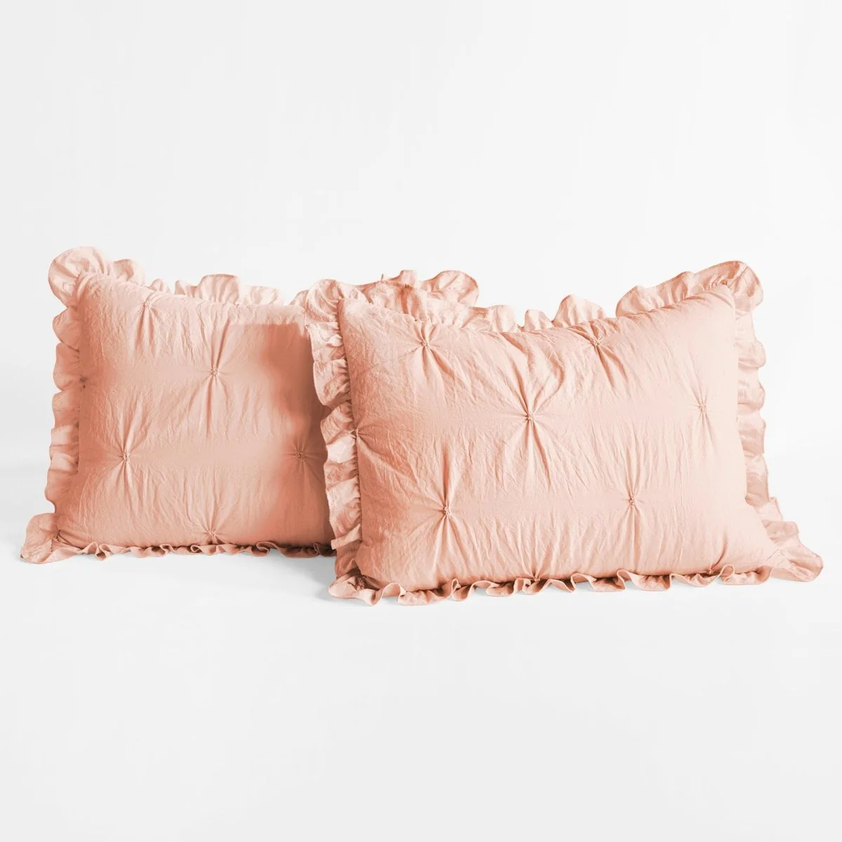 Ravello Pintuck Ruffle Skirt Bedspread Set - Image 11