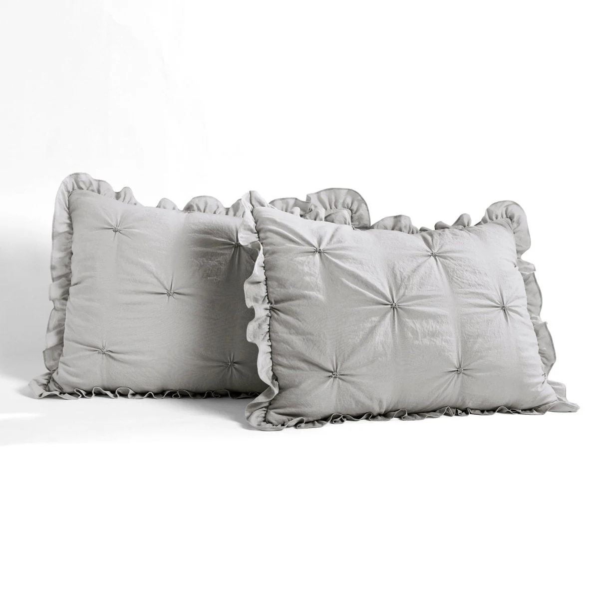 Ravello Pintuck Ruffle Skirt Bedspread Set - Image 15
