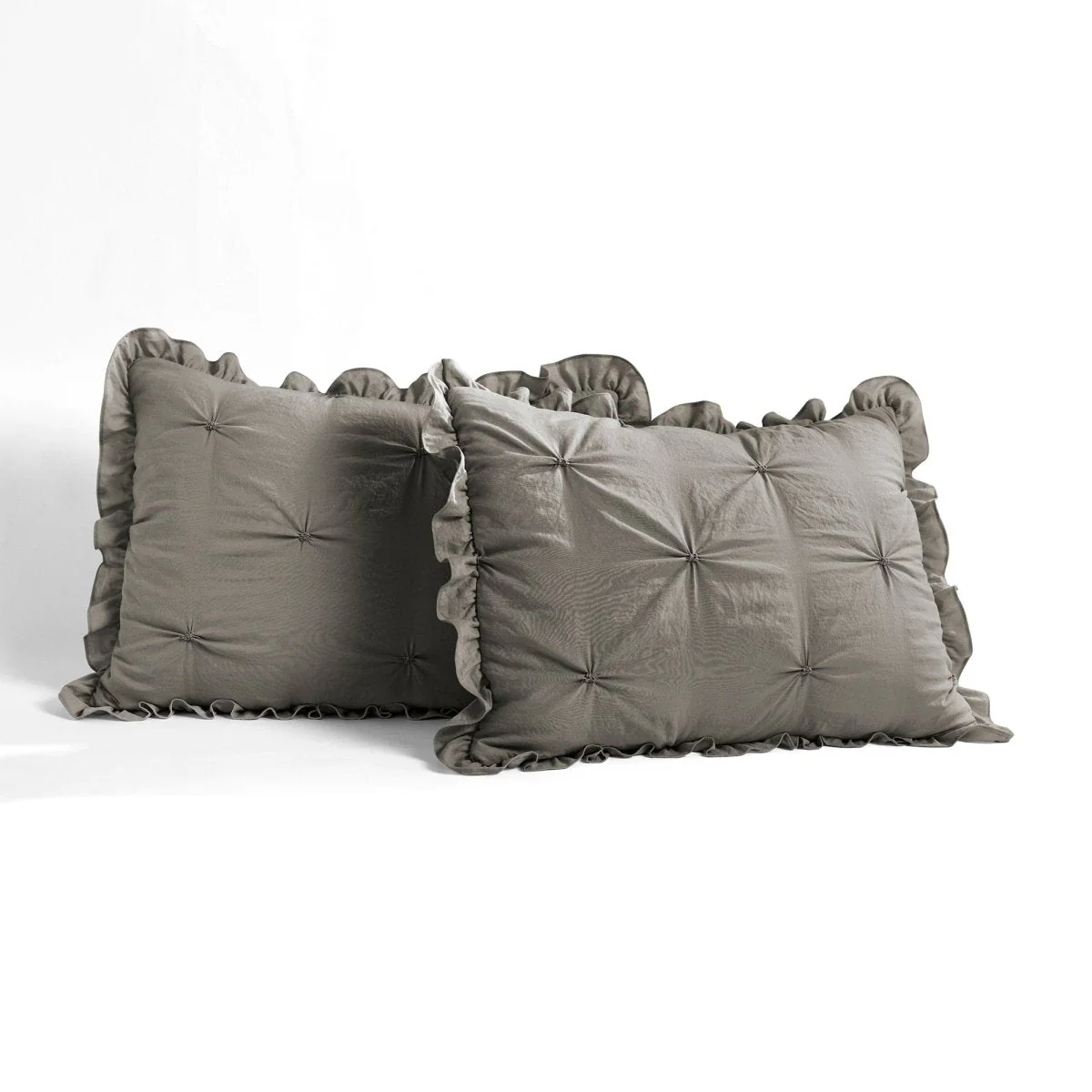 Ravello Pintuck Ruffle Skirt Bedspread Set - Image 27