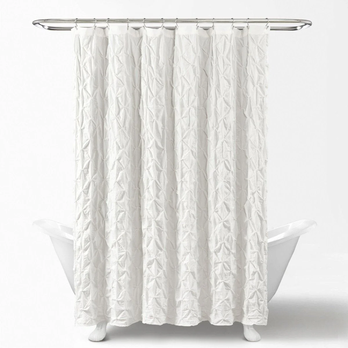 Ravello Pintuck Shower Curtain - Image 9