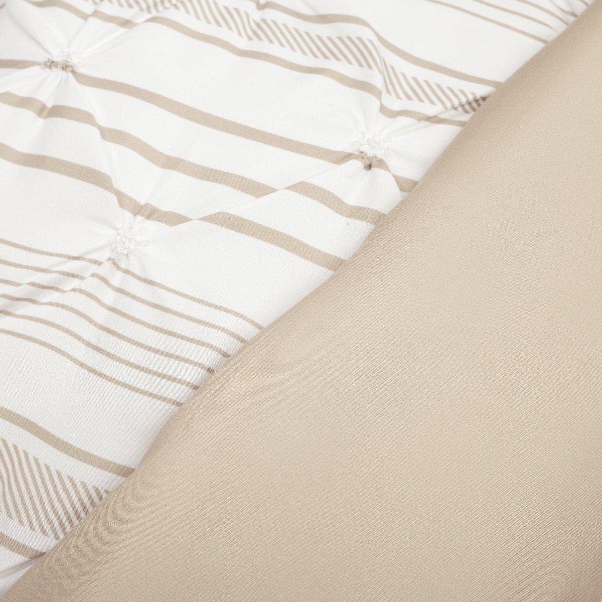 Ravello Pintuck Stripe 5 Piece Comforter Set - Image 21