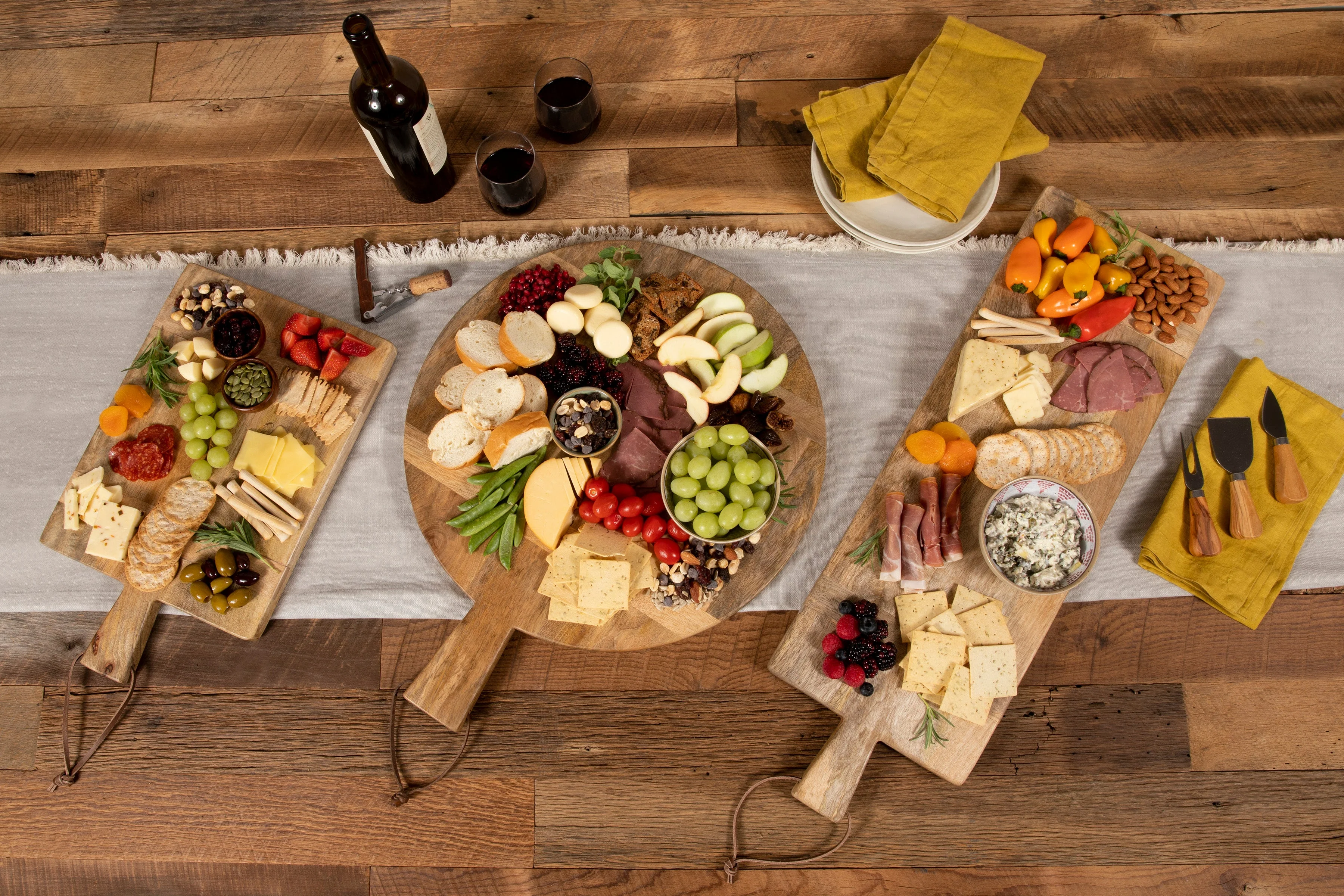 Ravi Rectangular Long Charcuterie Board - Image 16
