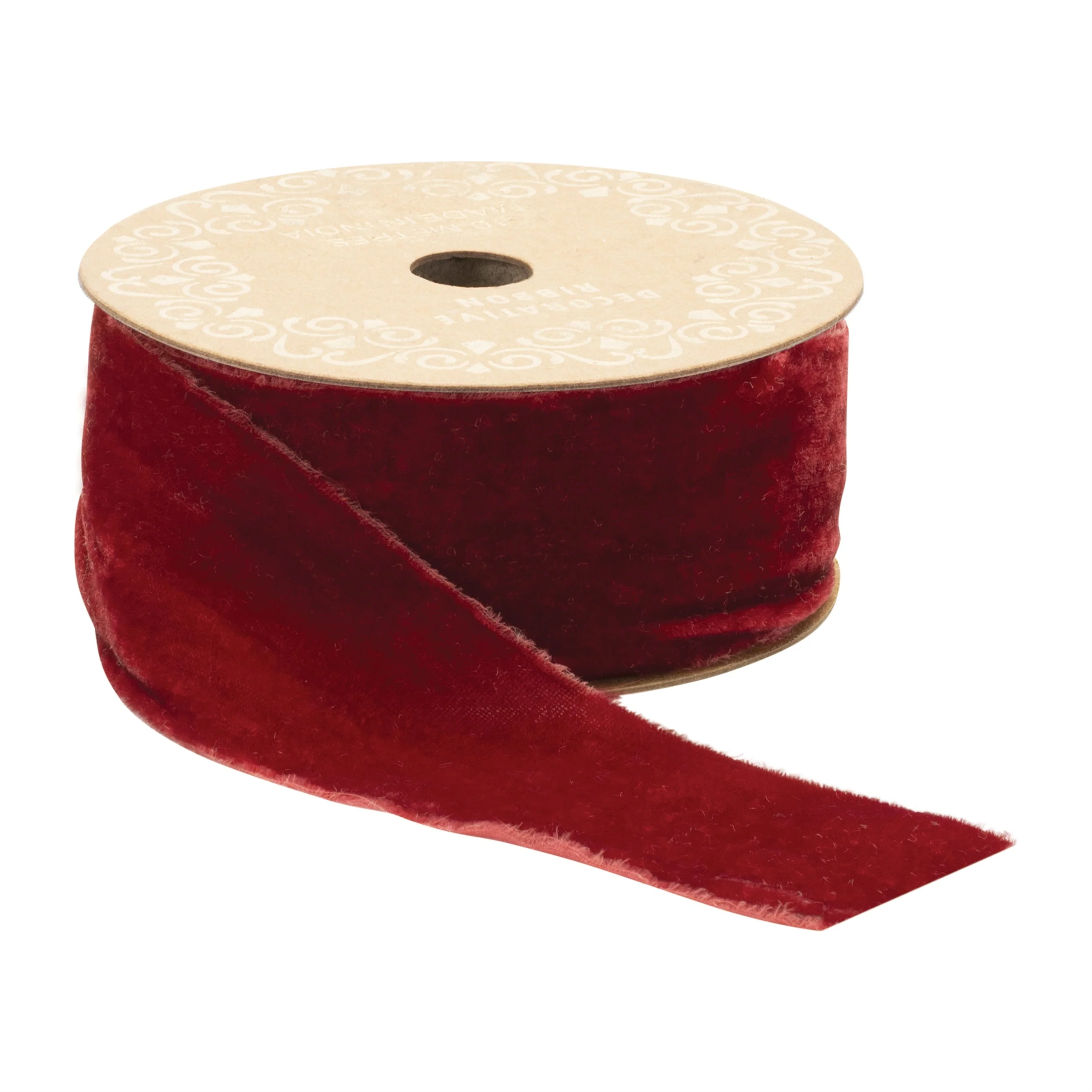 Raw edge velvet ribbon 2" x 10 yds. - Image 12