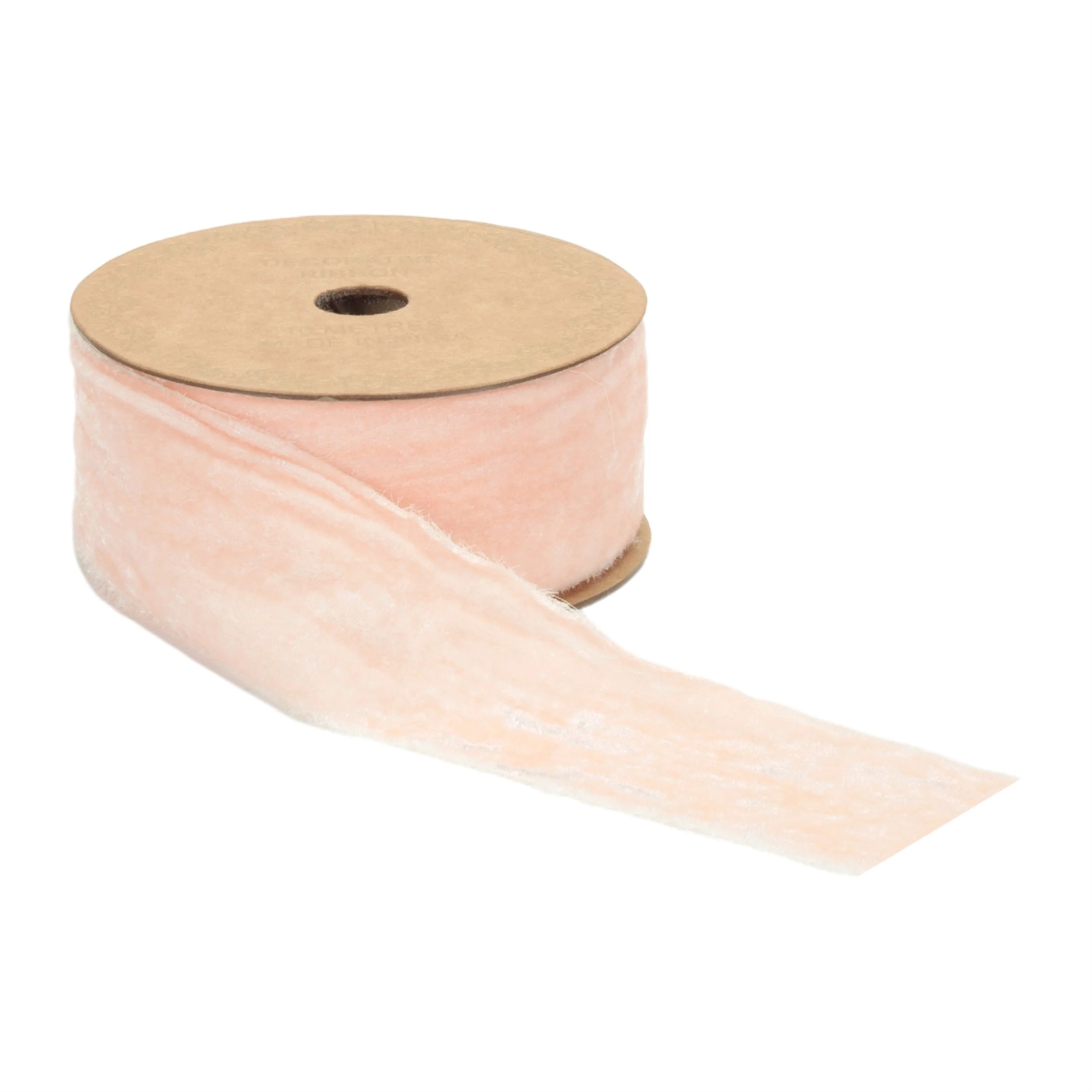 Raw edge velvet ribbon 2" x 10 yds. - Image 2