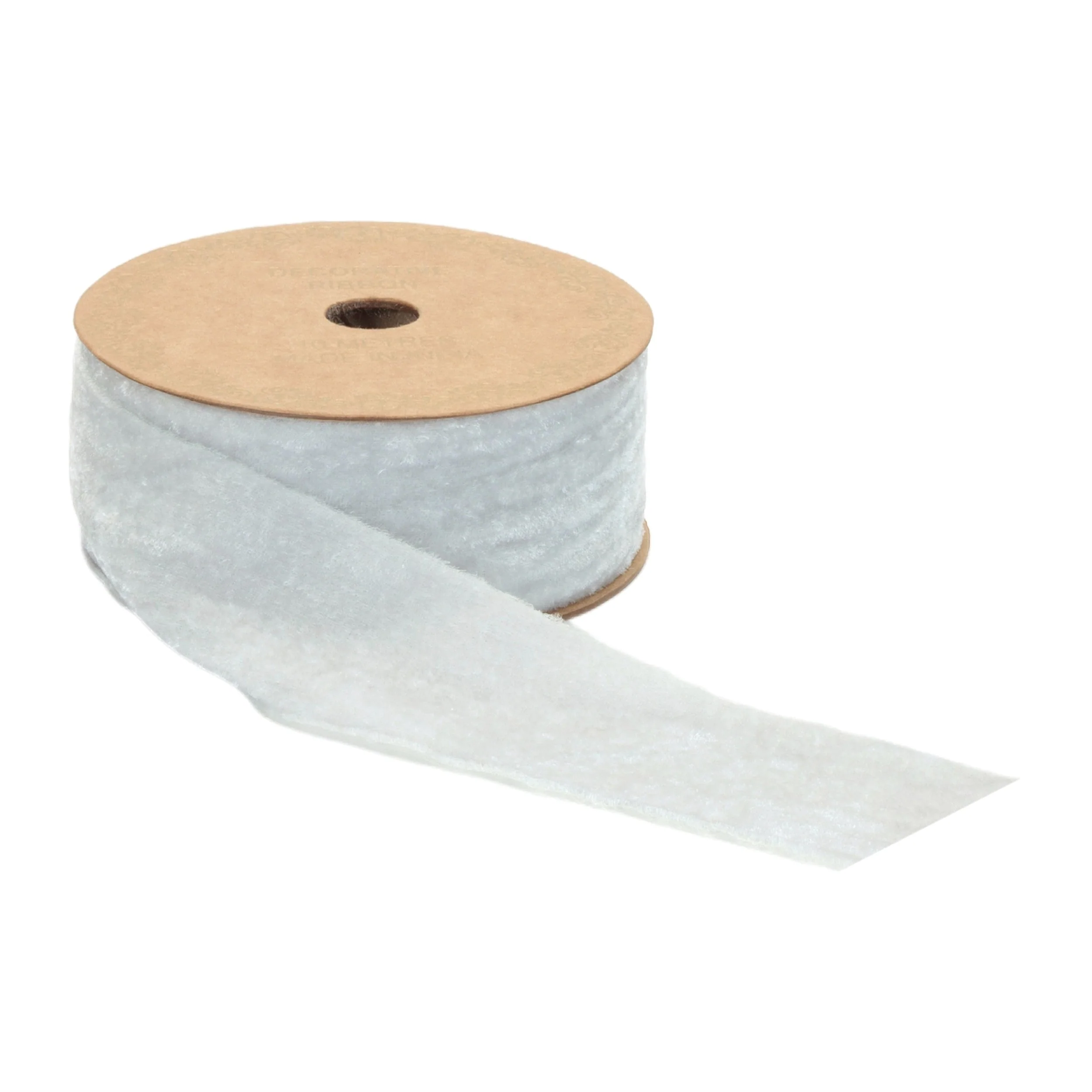 Raw edge velvet ribbon 2" x 10 yds. - Image 4