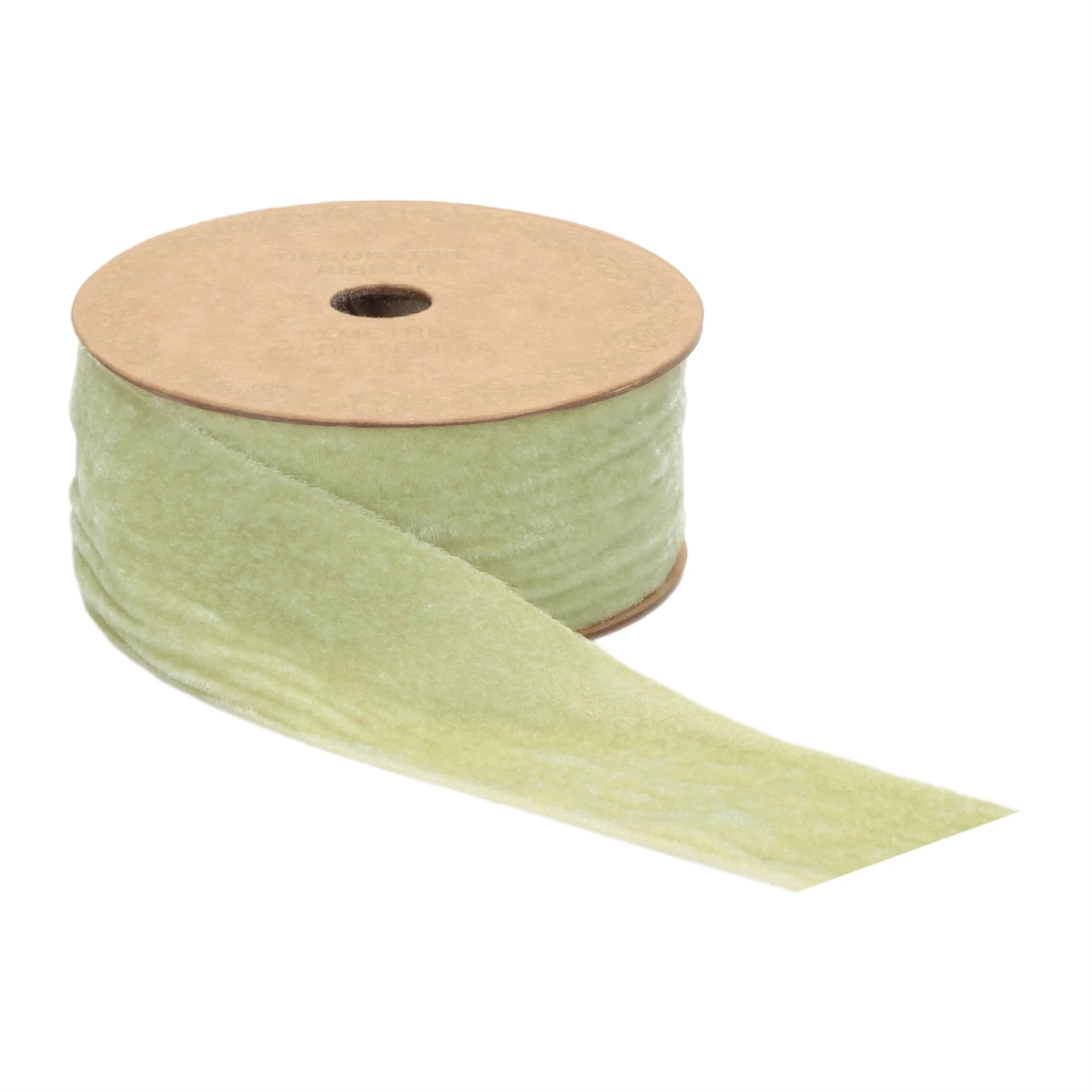 Raw edge velvet ribbon 2" x 10 yds. - Image 8