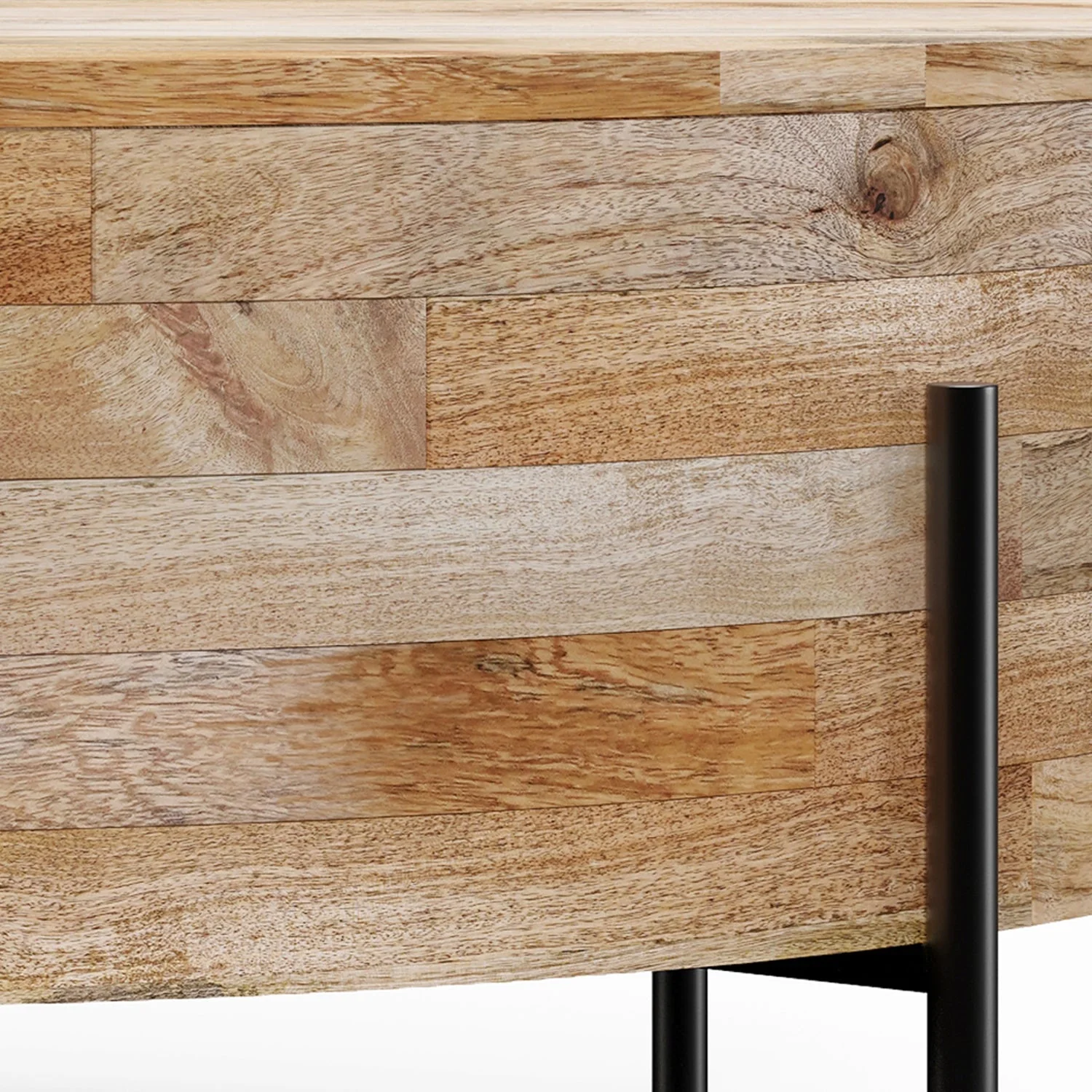 Rayburn Drum Coffee Table - Natural - Image 5