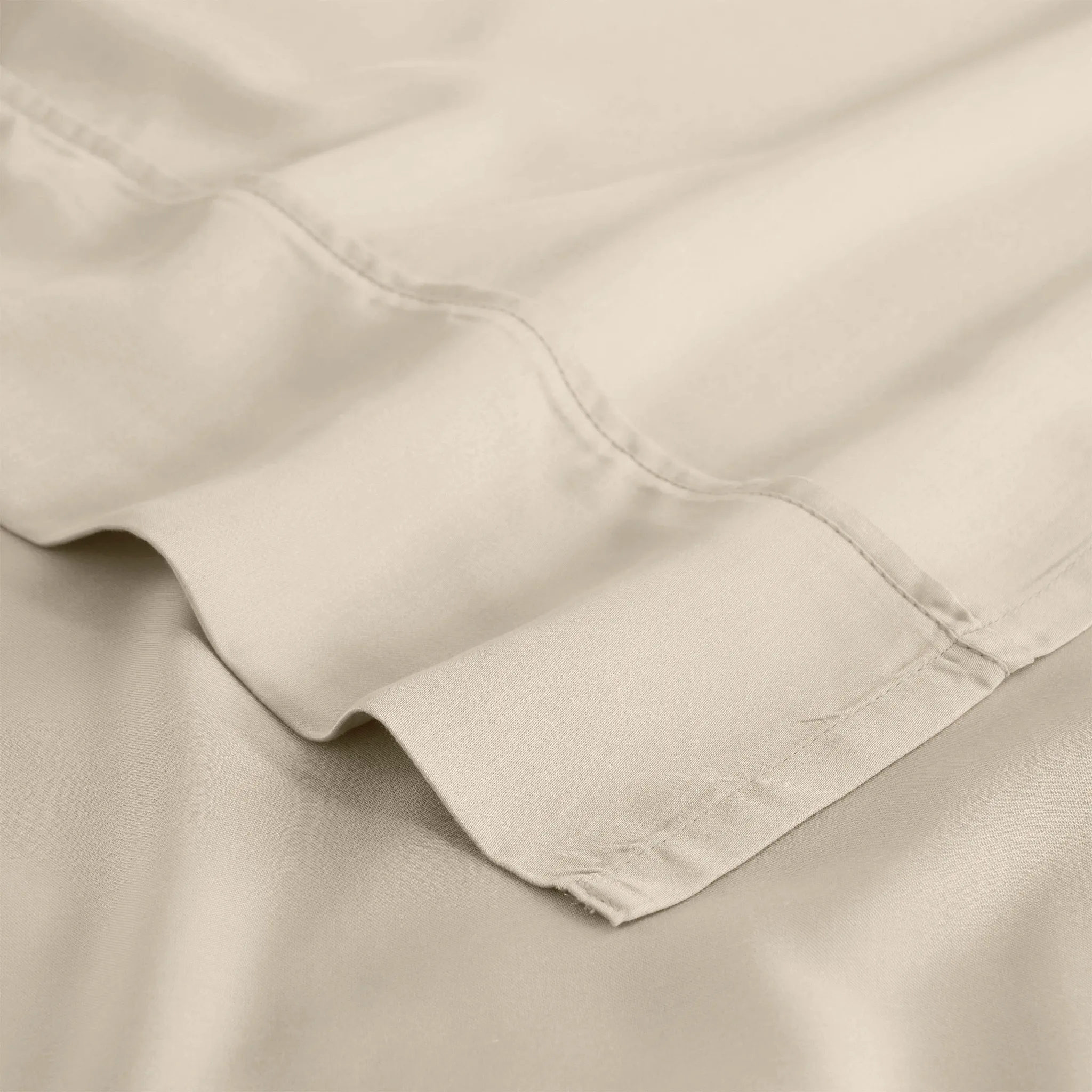 Bamboo Viscose 4-Piece Bed Sheet Set 300 Thread Count Deep Pocket - Image 17