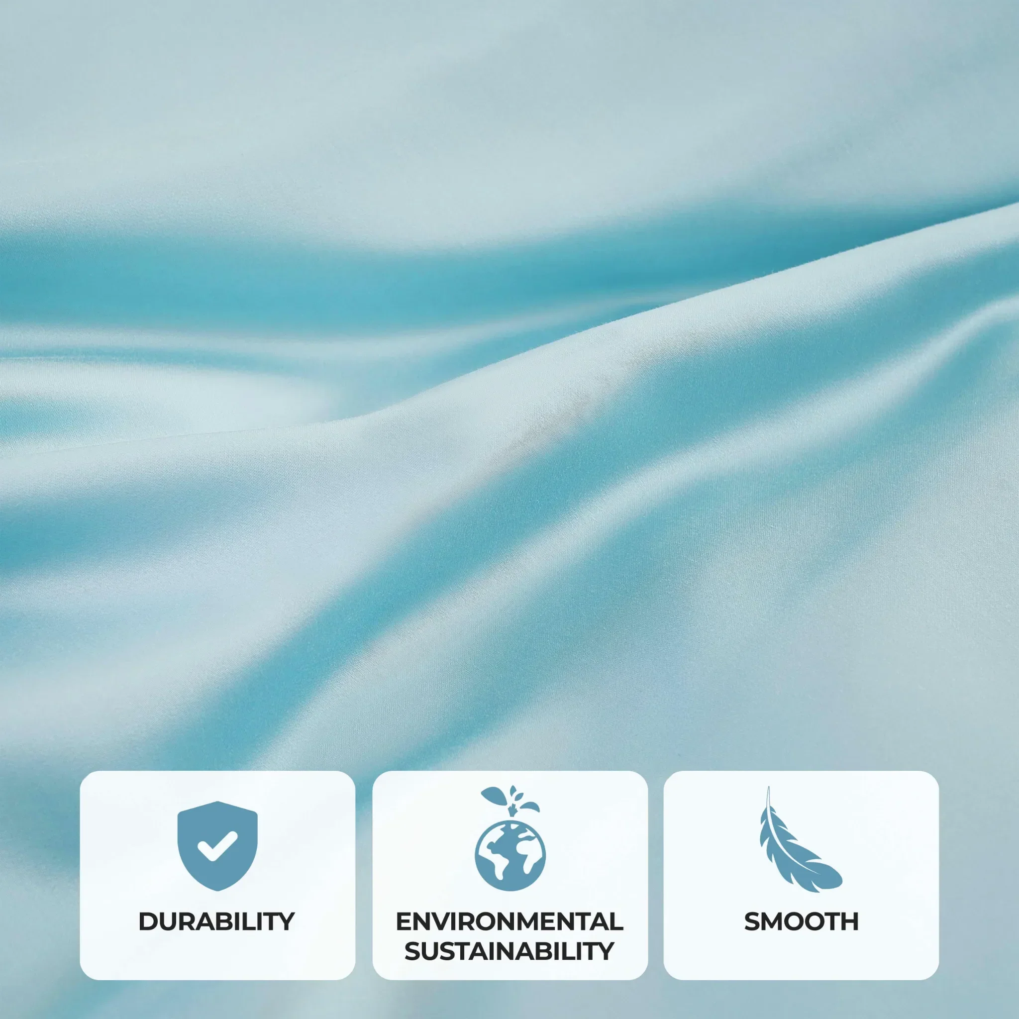 Bamboo Viscose 4-Piece Bed Sheet Set 300 Thread Count Deep Pocket - Image 24