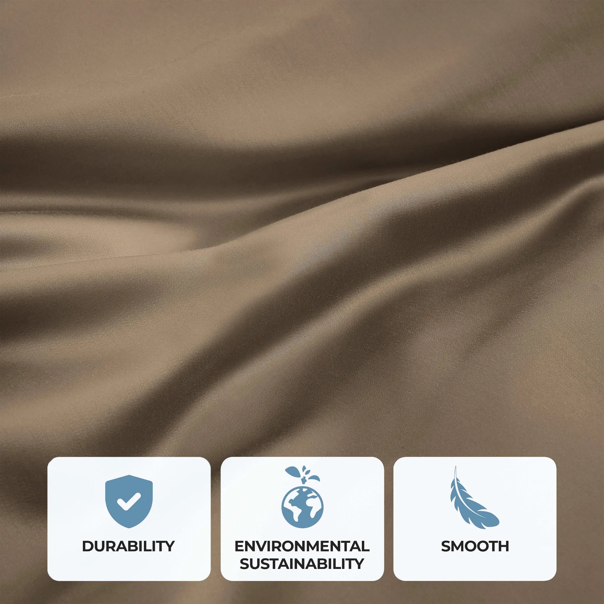 Bamboo Viscose 4-Piece Bed Sheet Set 300 Thread Count Deep Pocket - Image 33