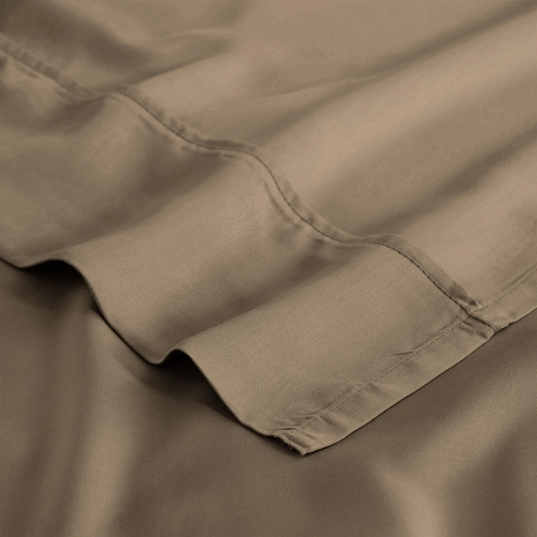 Bamboo Viscose 4-Piece Bed Sheet Set 300 Thread Count Deep Pocket - Image 35