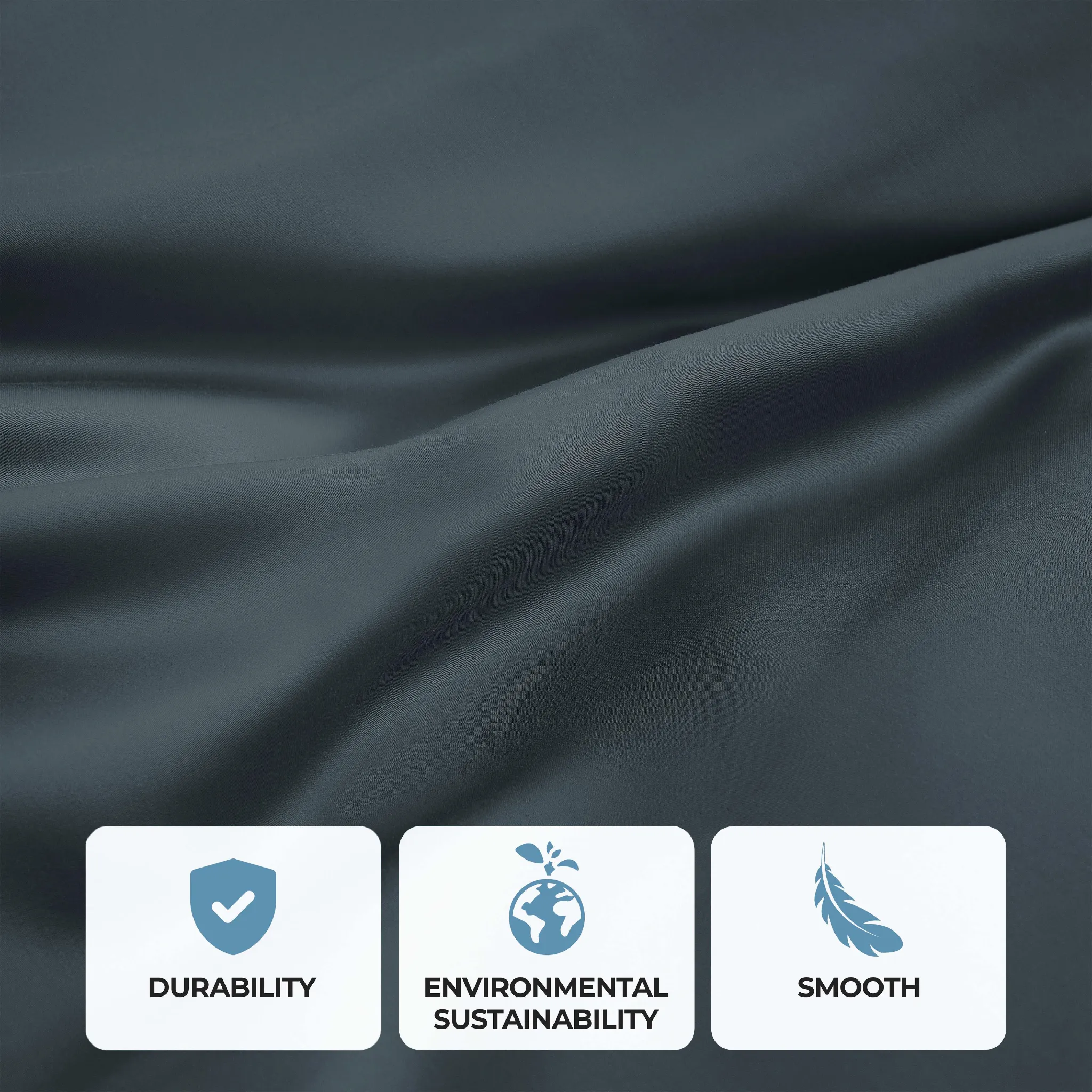 Bamboo Viscose 4-Piece Bed Sheet Set 300 Thread Count Deep Pocket - Image 42
