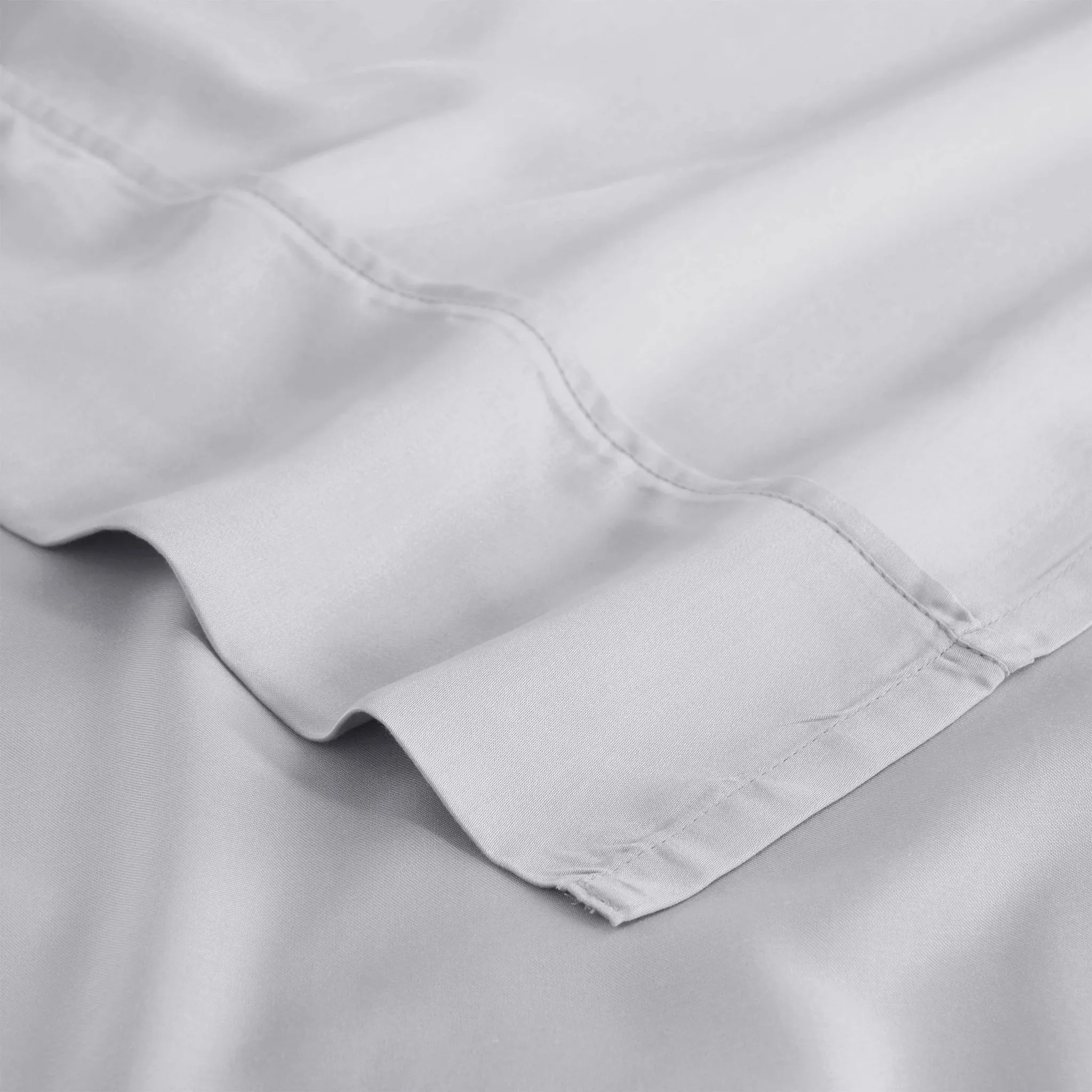 Bamboo Viscose 4-Piece Bed Sheet Set 300 Thread Count Deep Pocket - Image 71