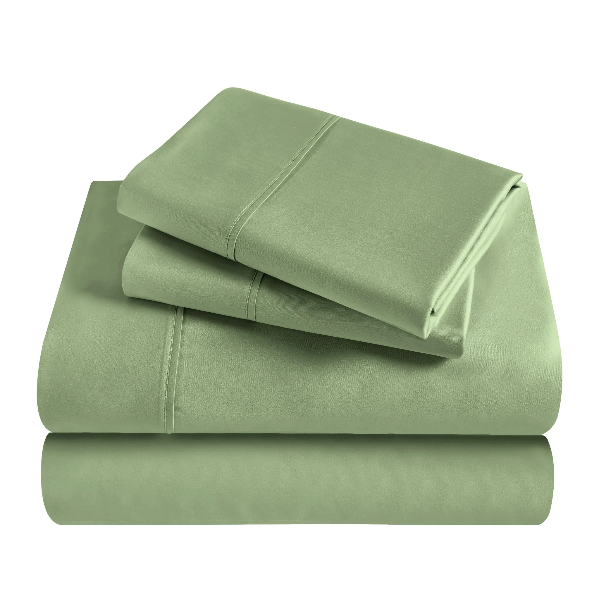 Bamboo Viscose 4-Piece Bed Sheet Set 300 Thread Count Deep Pocket - Image 83