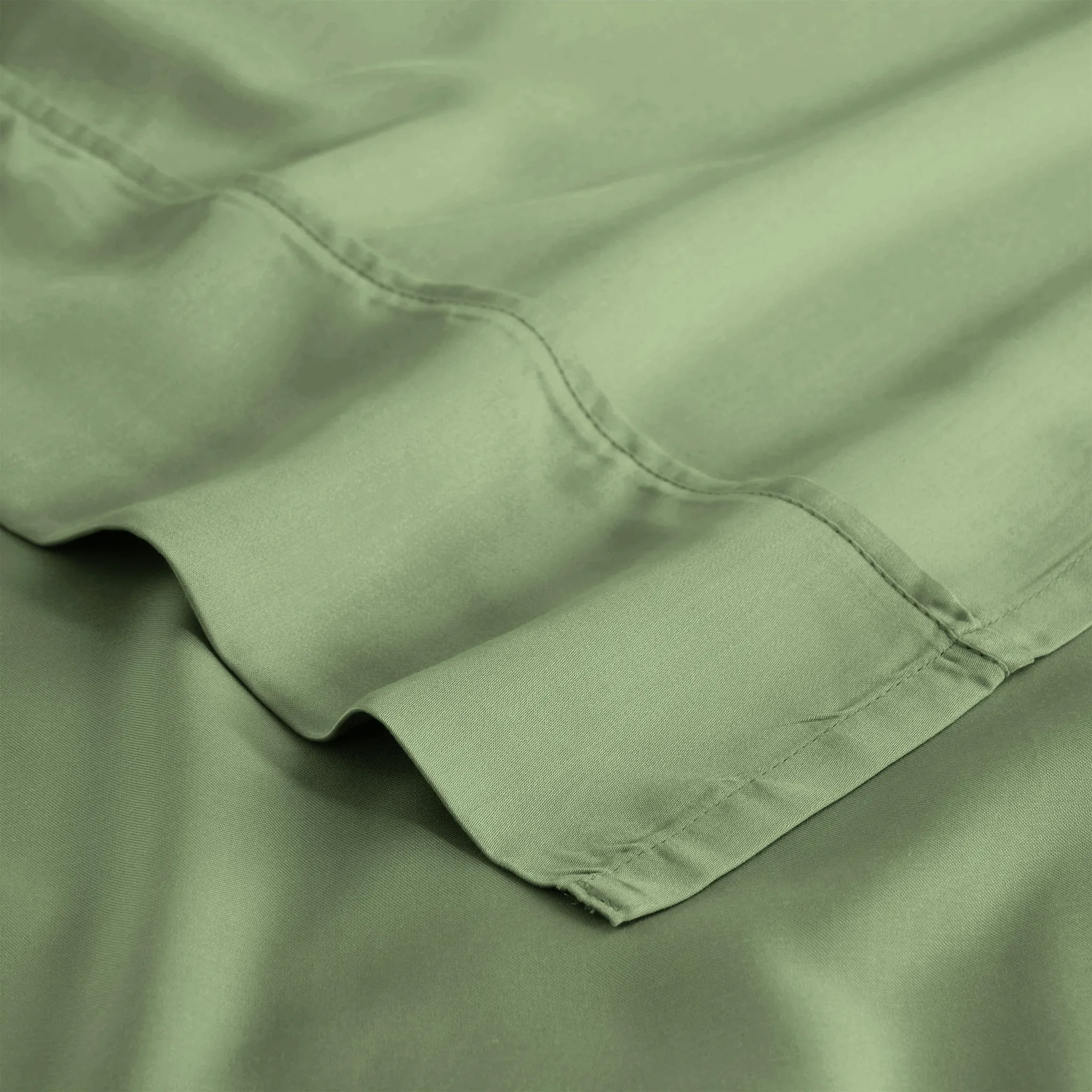 Bamboo Viscose 4-Piece Bed Sheet Set 300 Thread Count Deep Pocket - Image 89
