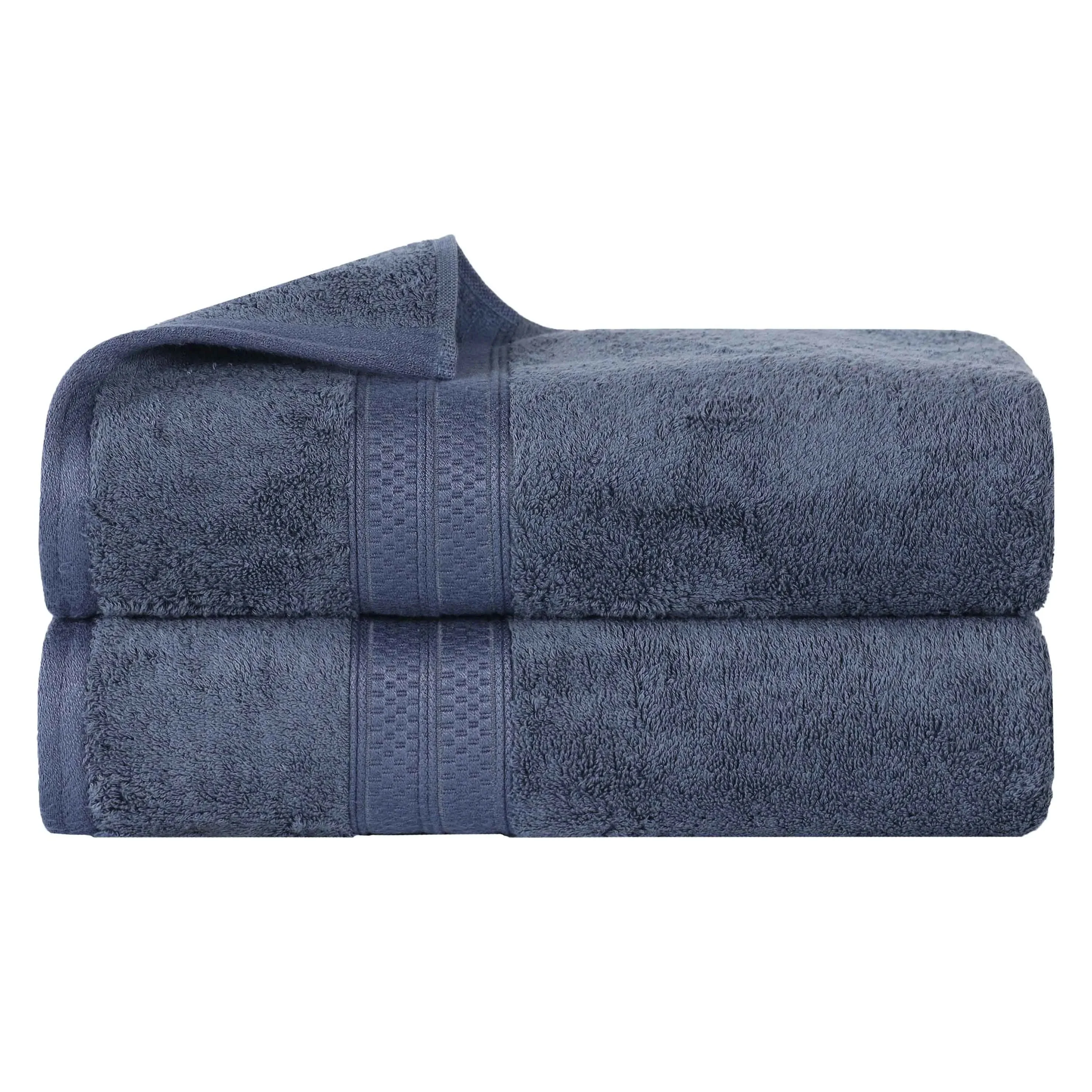Rayon from Bamboo Cotton Blend Bath Towel Set of 2 - Image 15