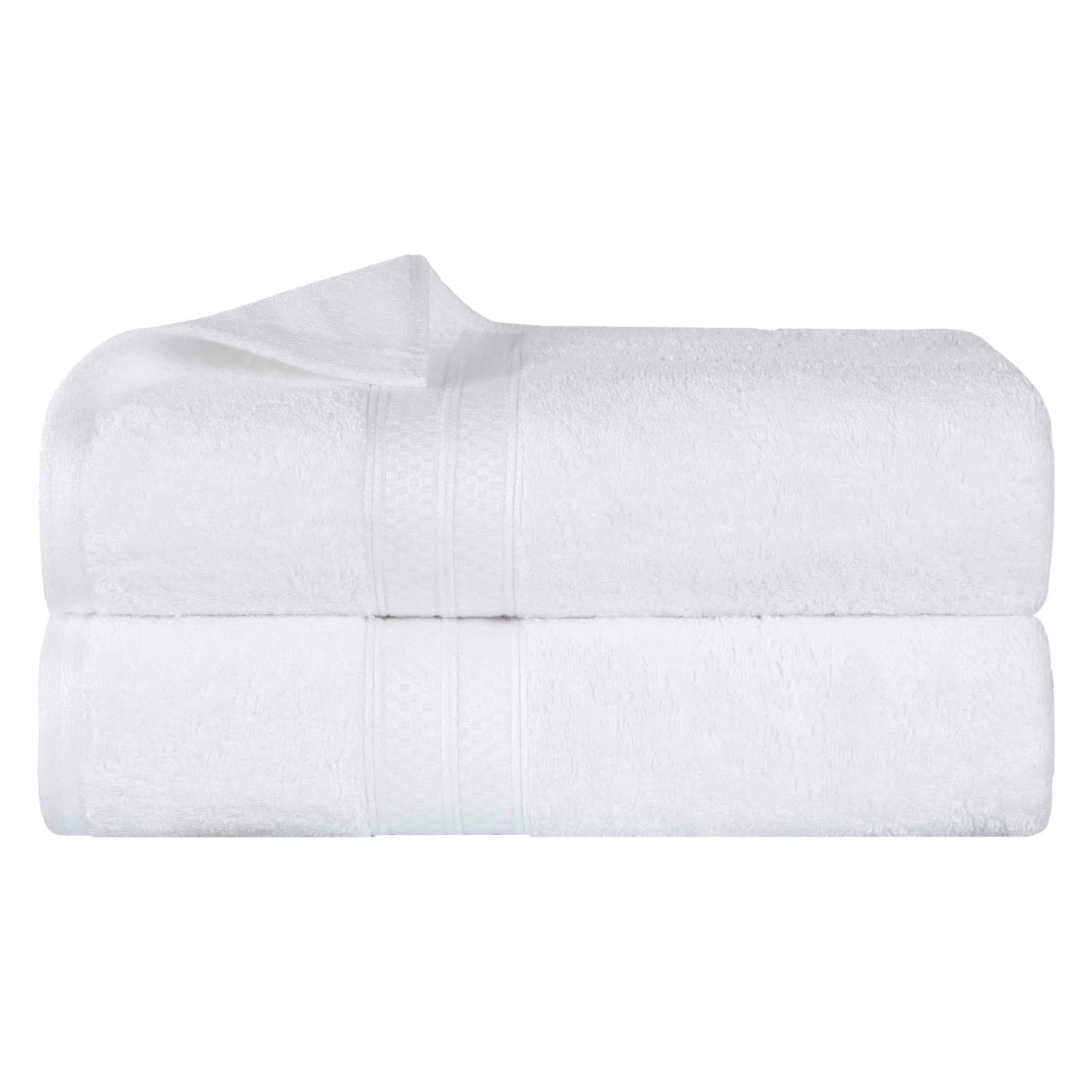 Rayon from Bamboo Cotton Blend Bath Towel Set of 2 - Image 18