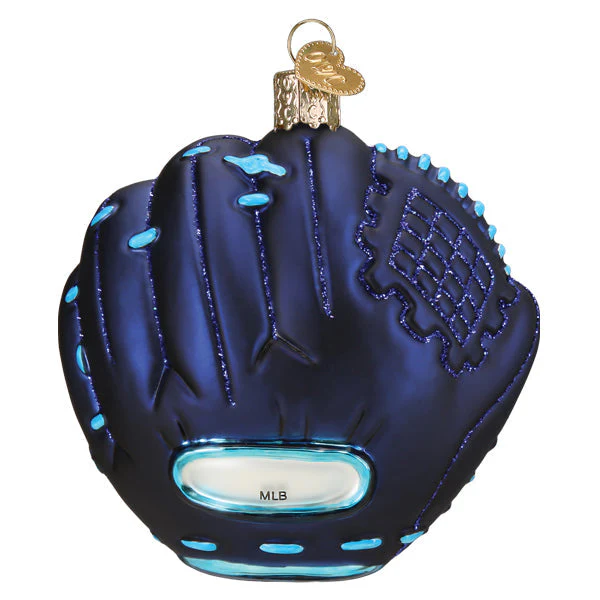 Rays Baseball Mitt Ornament - Image 4