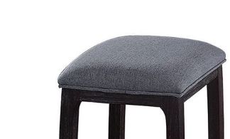 Razo - Weathered Counter Height Stool - Gray - Image 3