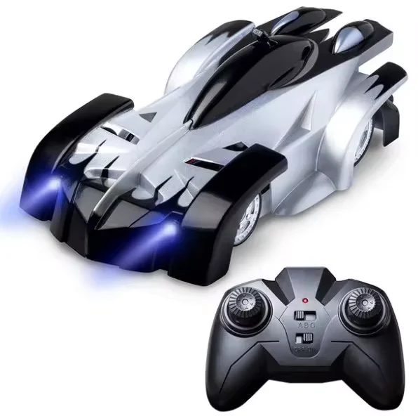 RC Wall Climbing Car Infrared Laser Tracking Remote Control Stunt Toy - Image 2