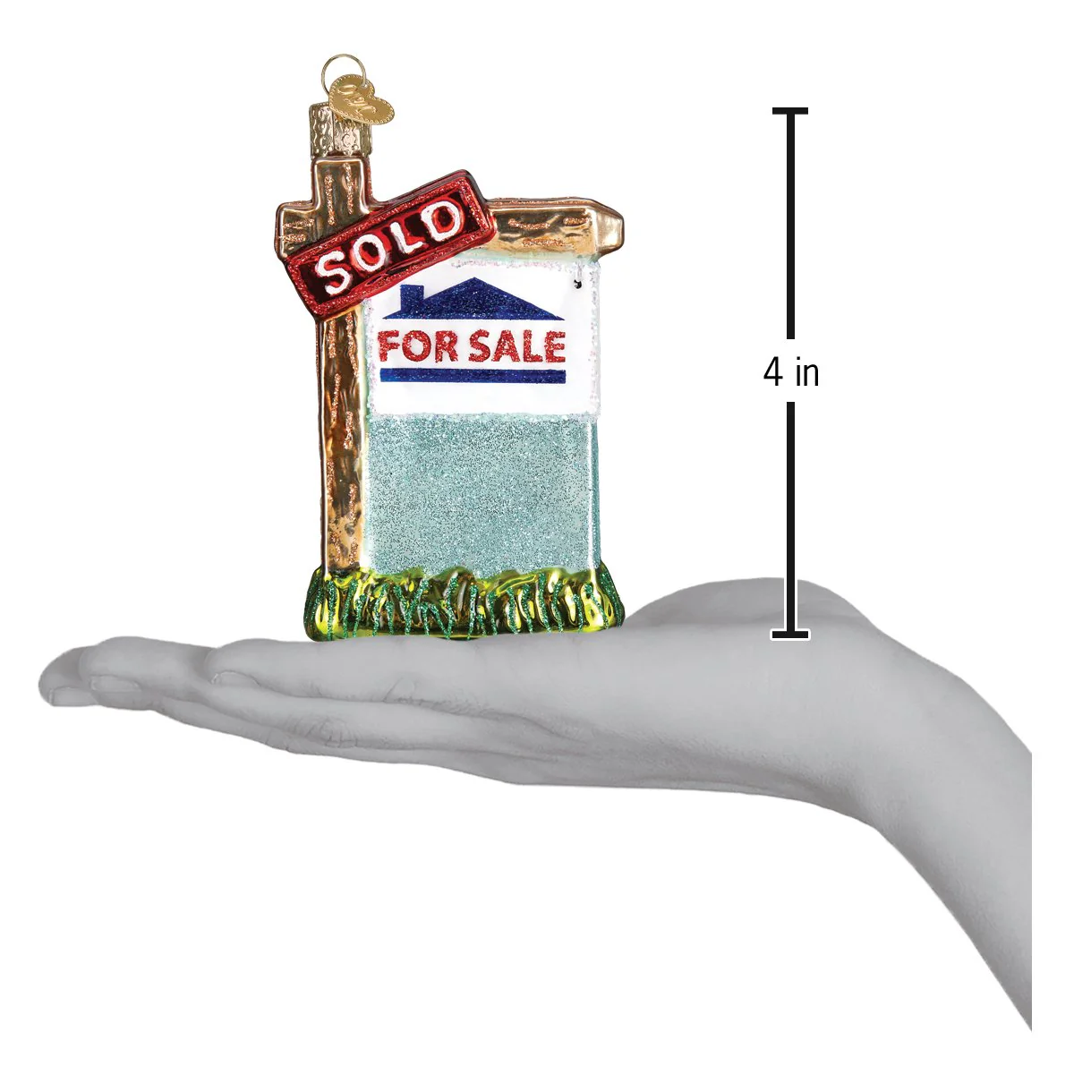 Realty Sign Ornament by Old World Christmas - Image 6