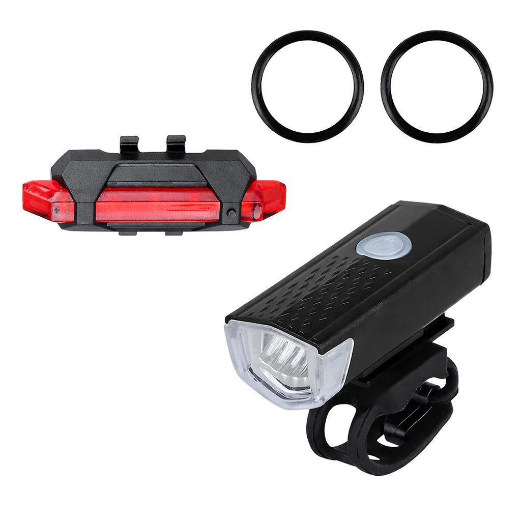 Rechargeable Bike Light Set LED Headlight and Taillight for Night Cycling Safety - Image 10