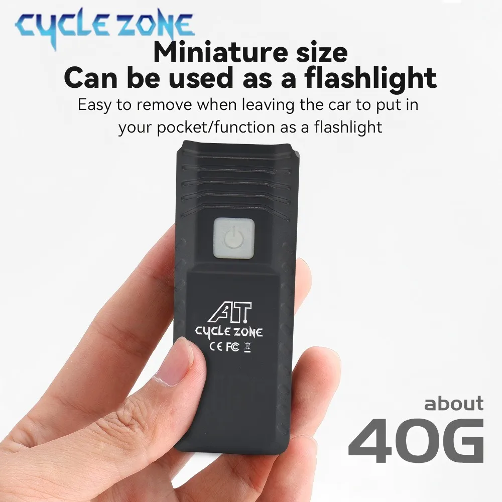 Rechargeable Bike Light Set LED Headlight and Taillight for Night Cycling Safety - Image 6