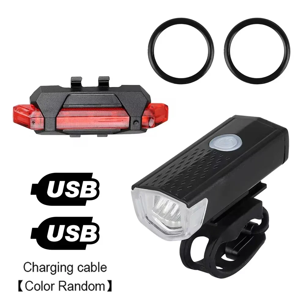 Rechargeable Bike Light Set LED Headlight and Taillight for Night Cycling Safety - Image 7