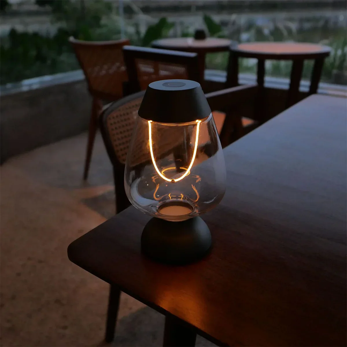 Rechargeable Dimmable LED Filament Table Lamp – Nordic Cordless Bedside Light - Image 8