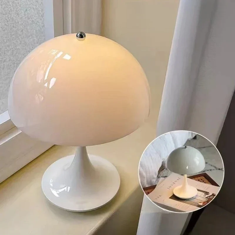 Rechargeable Dimmable LED Table Lamp Touch Control Bedside Light for Bedroom - Image 8