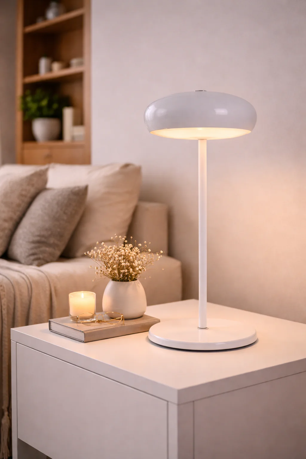 Rechargeable LED Desk Lamp Romantic Ambient Night Light Bedside Outdoor - Image 6