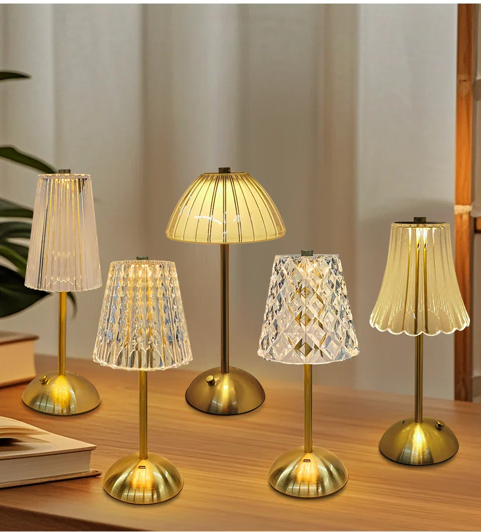 Rechargeable LED Table Lamp – Touch Dimmable Wireless Light for Bedroom & Desk - Image 10