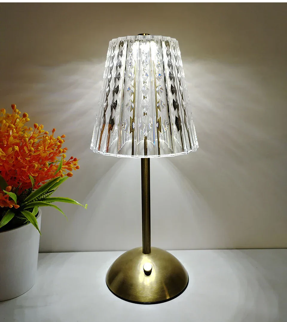 Rechargeable LED Table Lamp – Touch Dimmable Wireless Light for Bedroom & Desk - Image 11