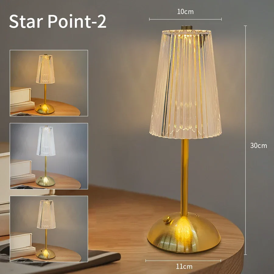 Rechargeable LED Table Lamp – Touch Dimmable Wireless Light for Bedroom & Desk - Image 19